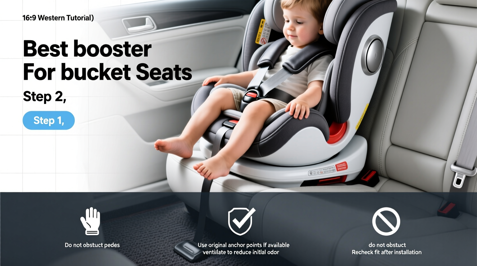 best booster seat for bucket seats