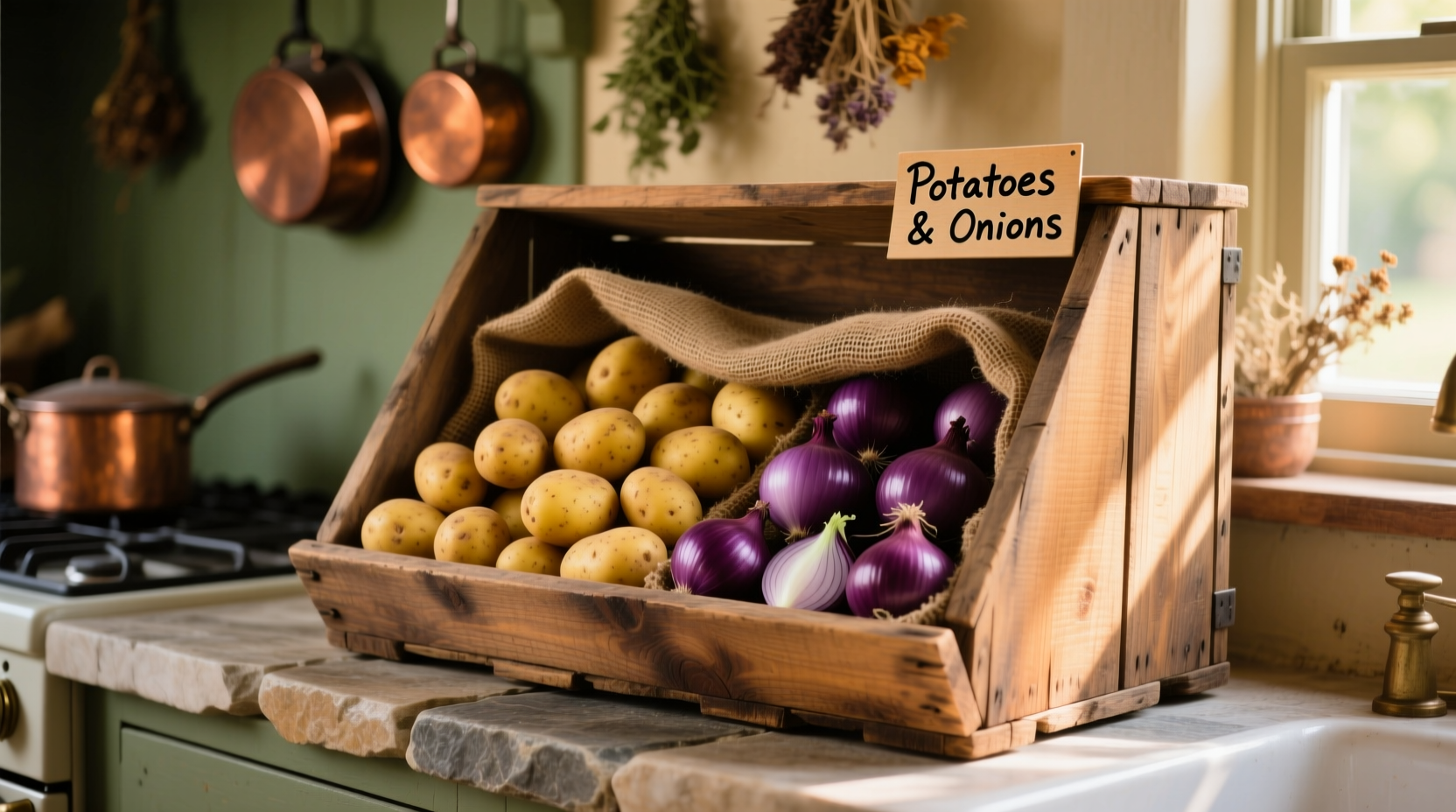 Optimal Potato and Onion Storage: Science-Backed Solutions