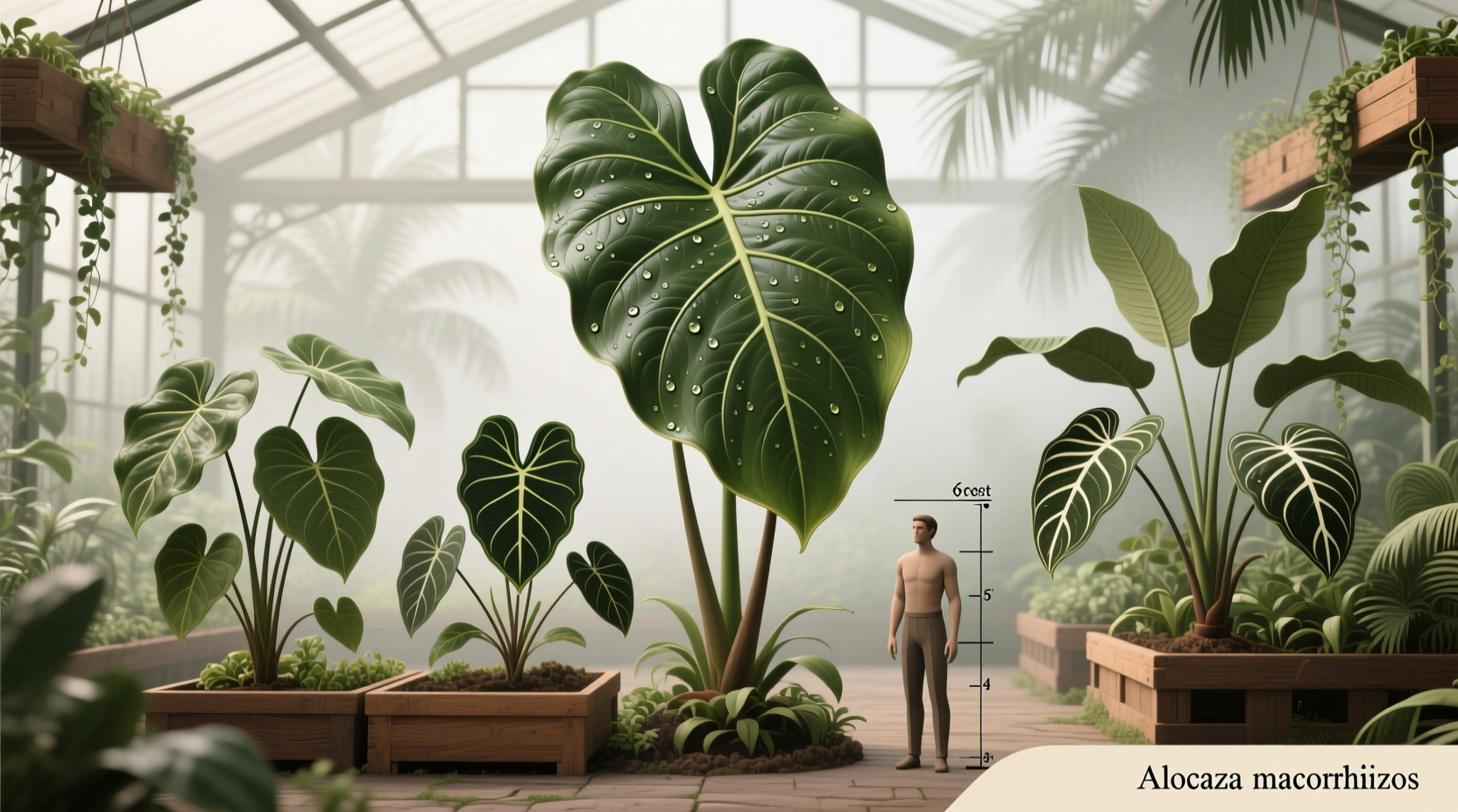 how big do elephant ear plants get
