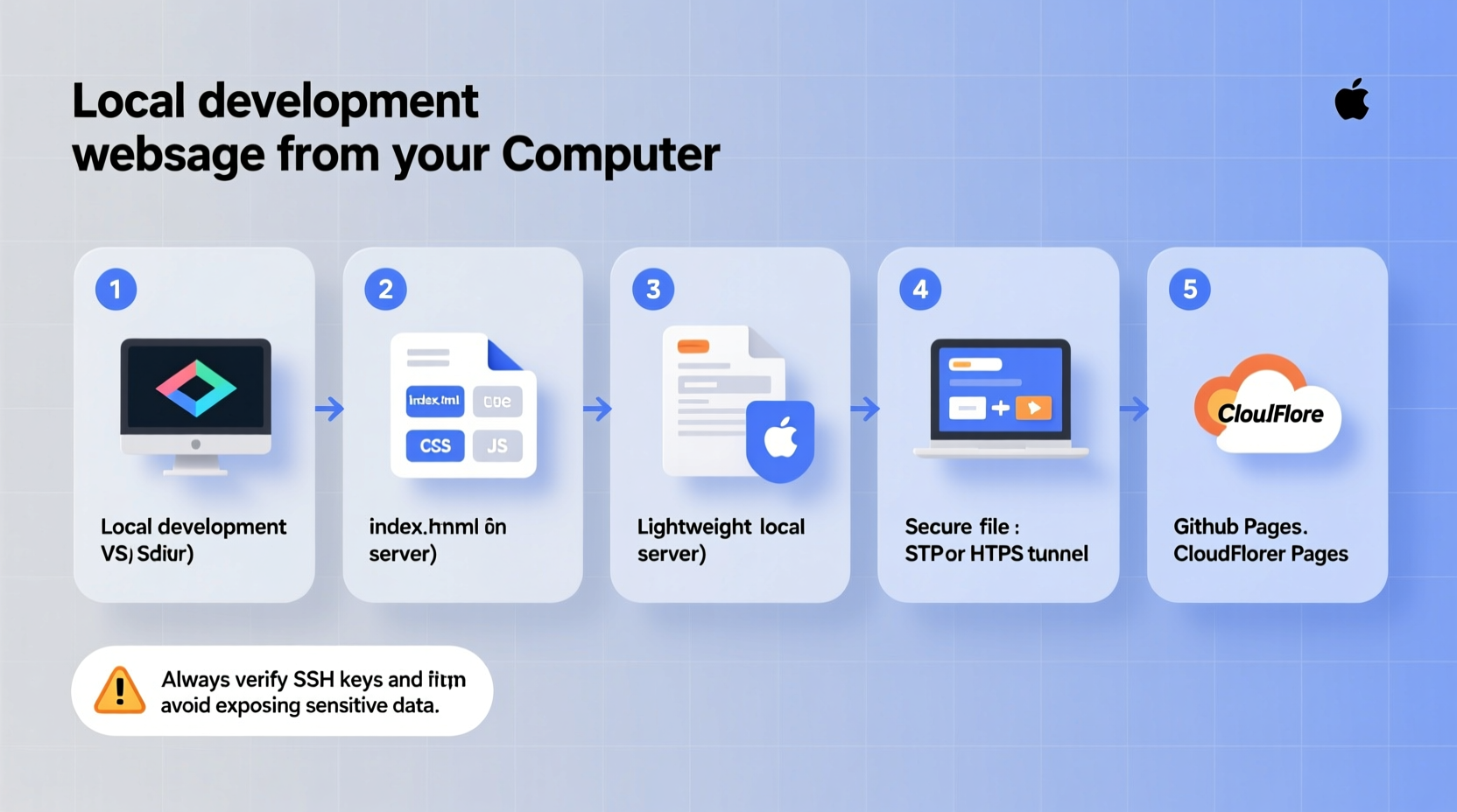 step by step guide to hosting a webpage from your computer safely and efficiently