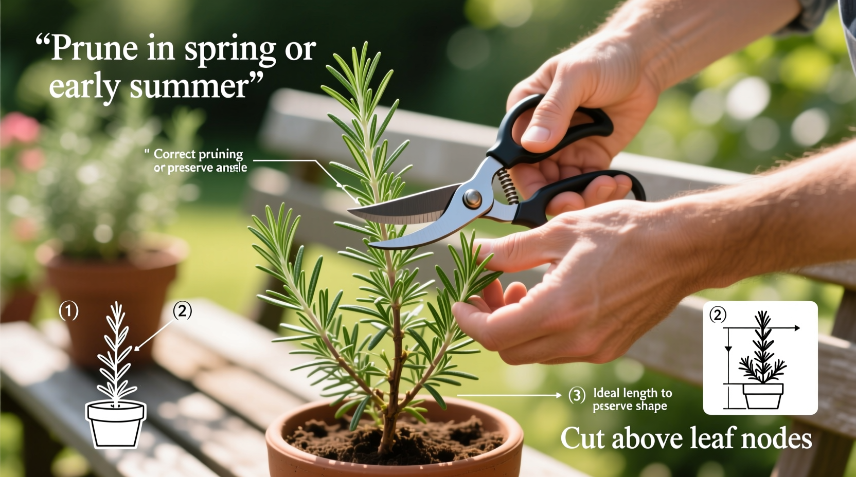 how do i prune rosemary