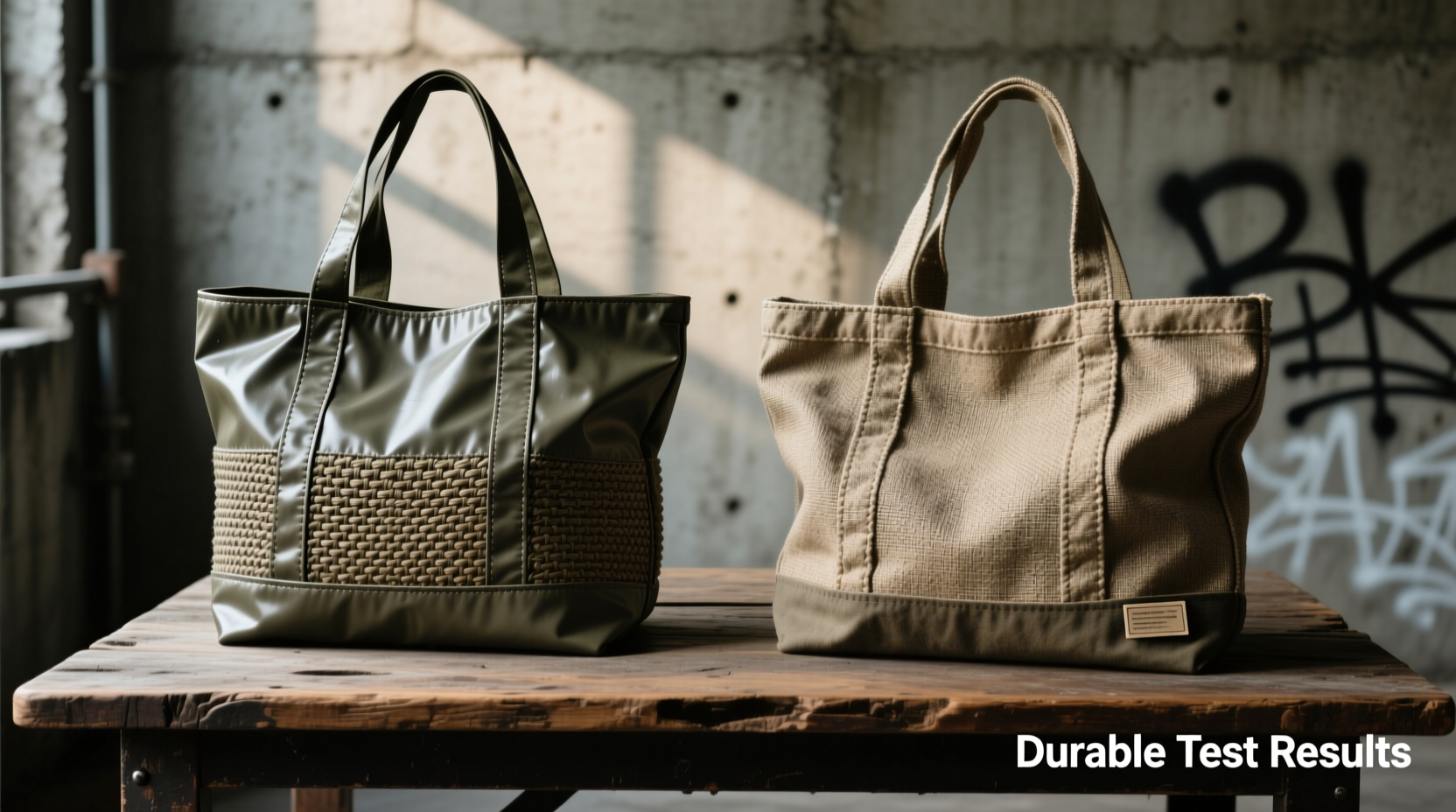 nylon or canvas tote bag which one is actually more durable