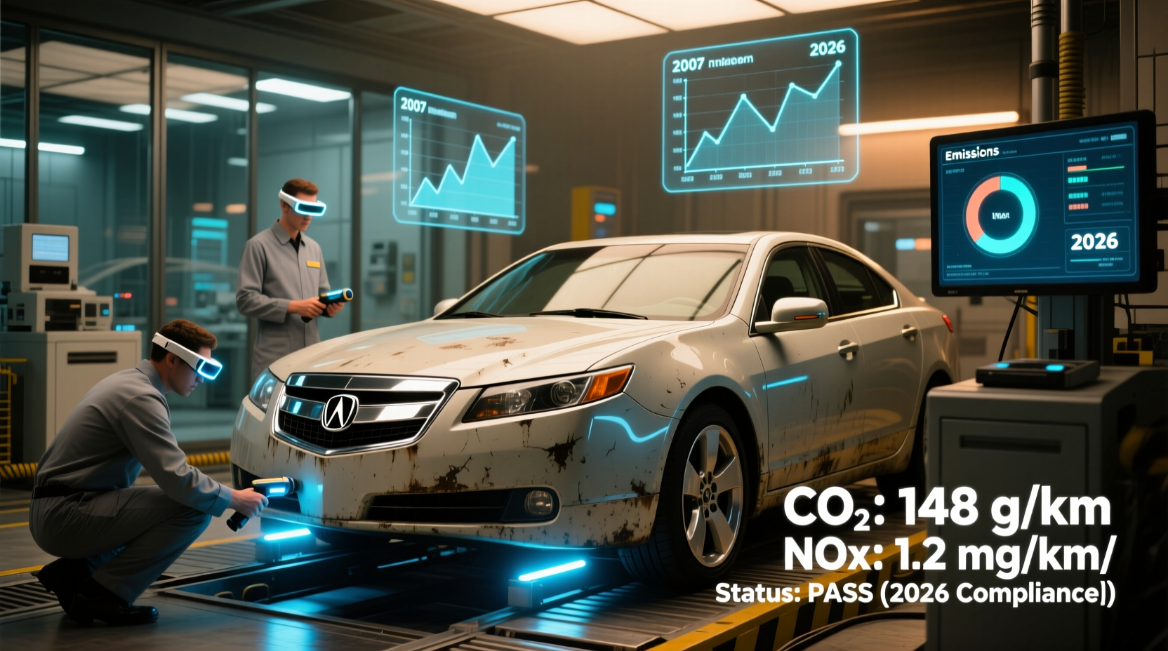 2007 Acura TL Emissions Testing in 2026: What You Need to Know