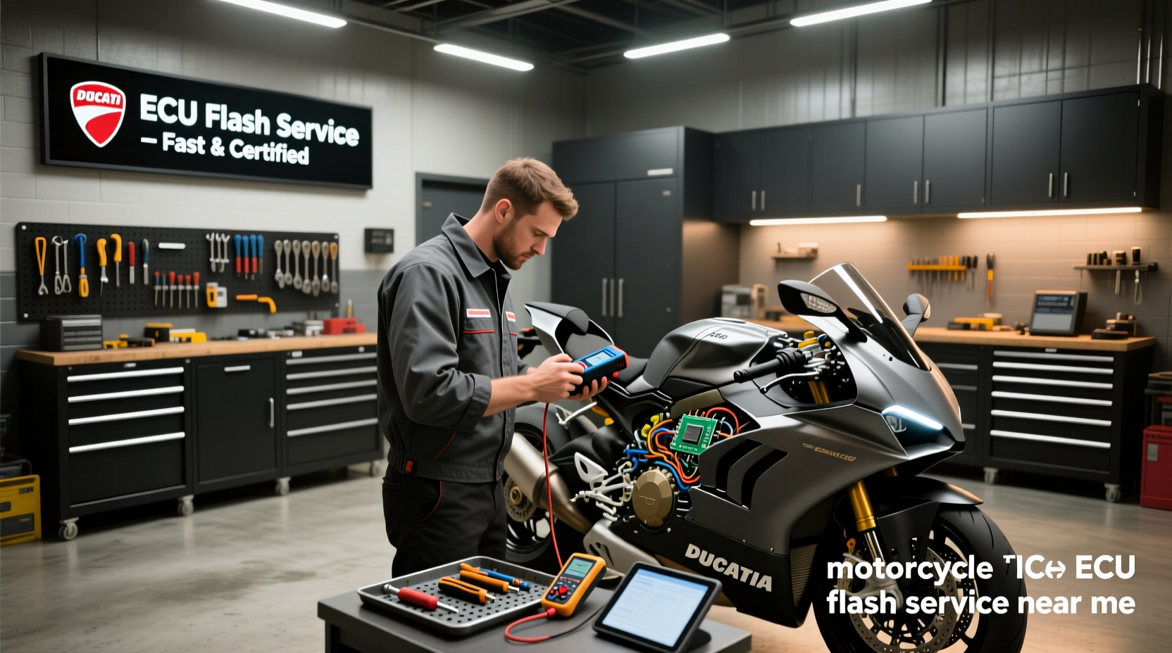 How to Find a Motorcycle ECU Flash Service Near Me