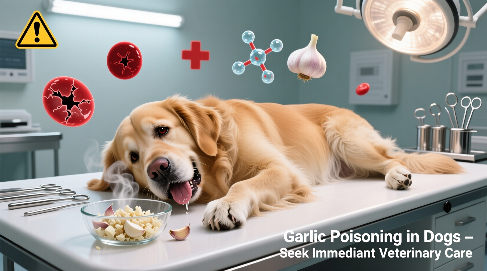 Garlic Poisoning in Dogs: Symptoms, Doses & Immediate Help