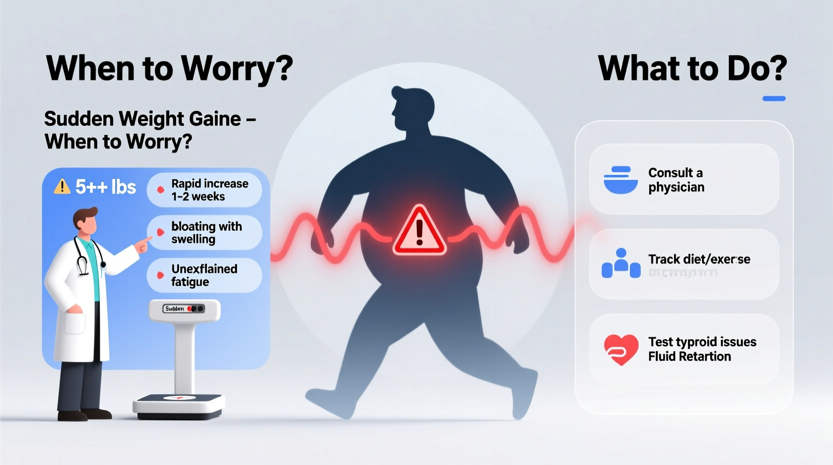 sudden weight gain causes when to worry and what to do 3