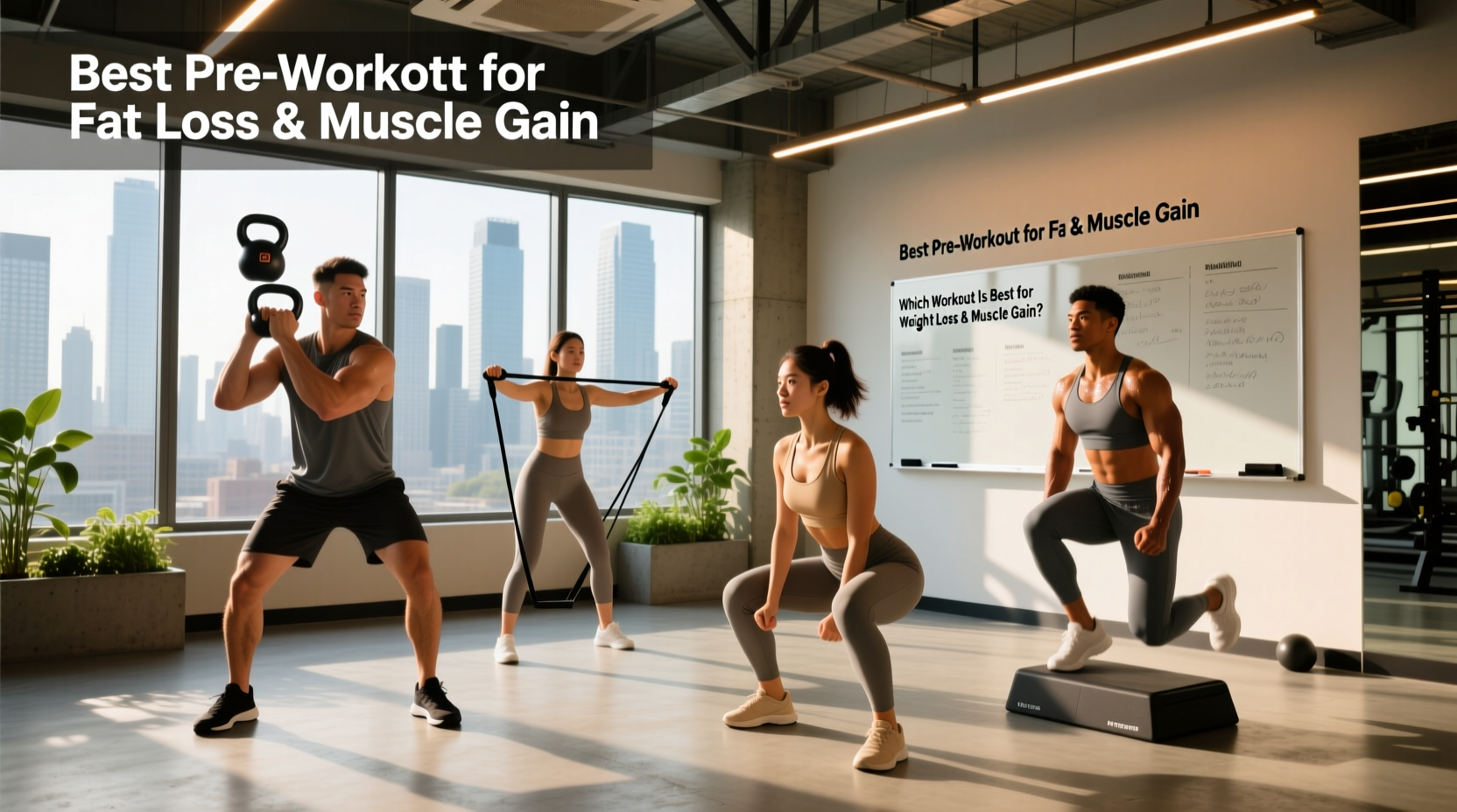 best pre workout workout for fat loss and muscle gain