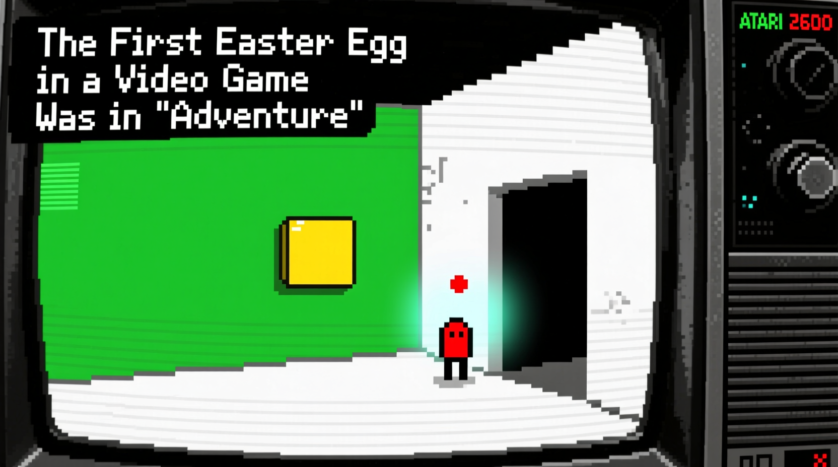 The First Easter Egg in a Video Game Was in 'Adventure'