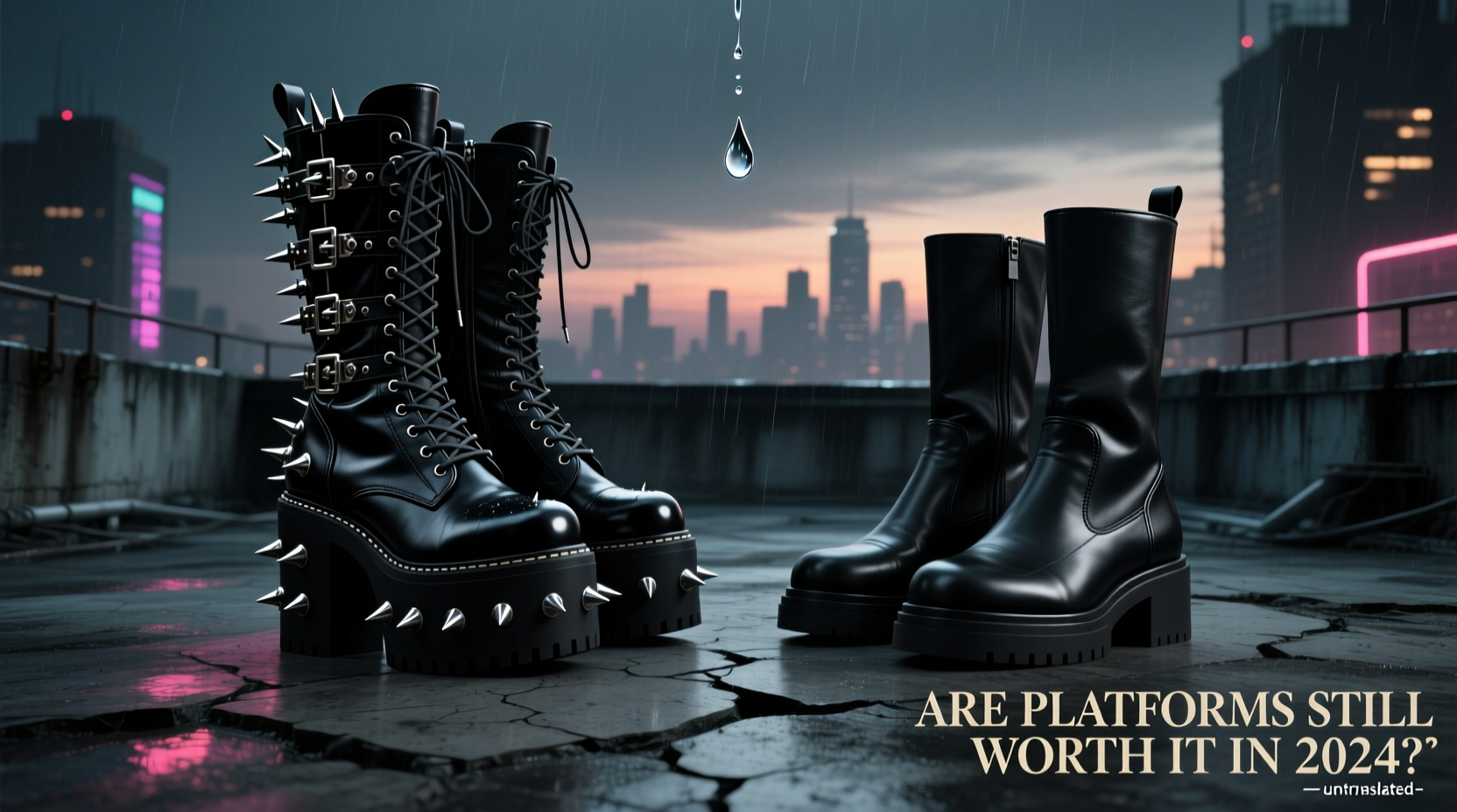 goth platform boots vs regular boots are platforms still worth it in 2024