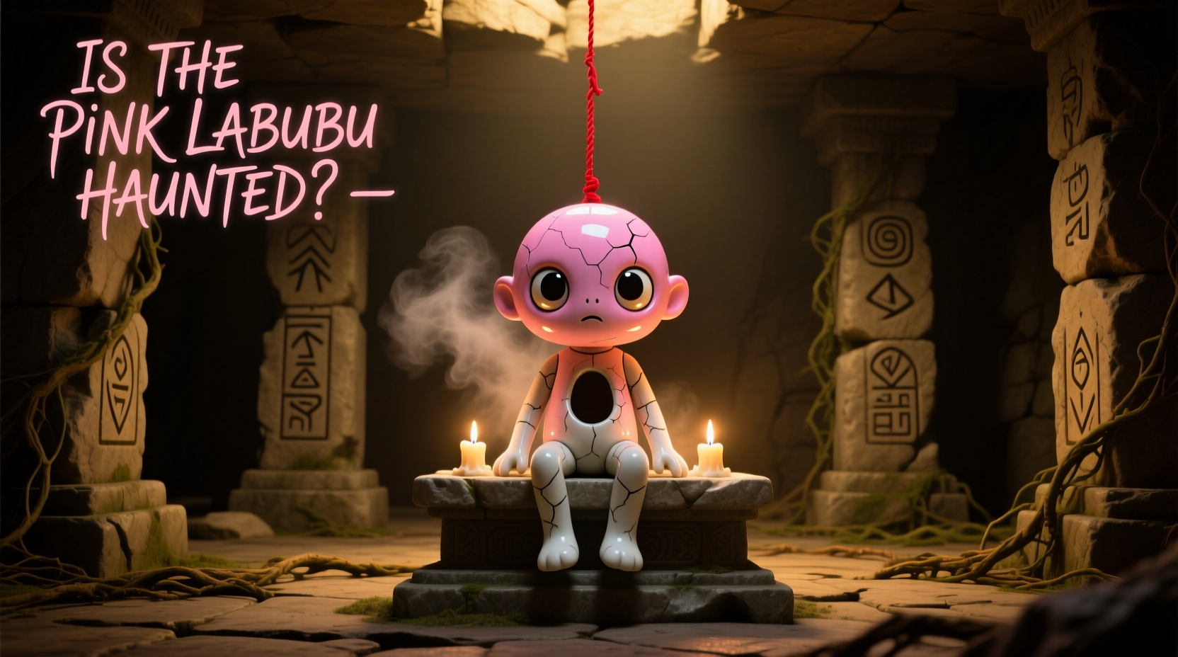 is the pink labubu haunted