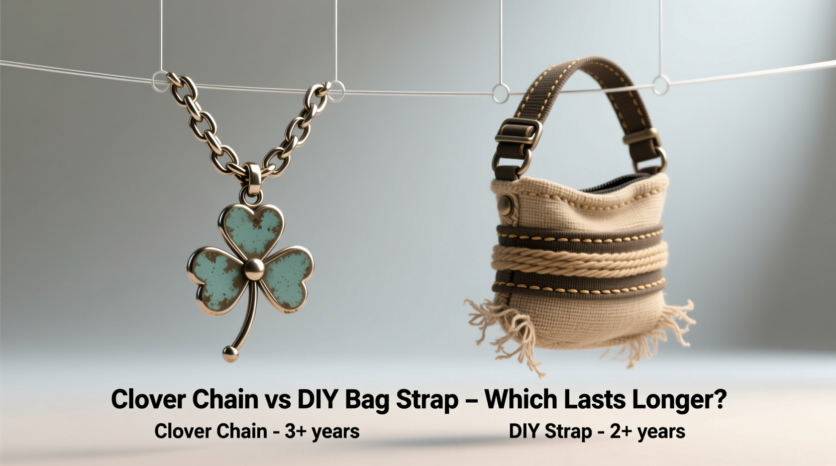 clover chain vs diy bag strap which one lasts longer without breaking