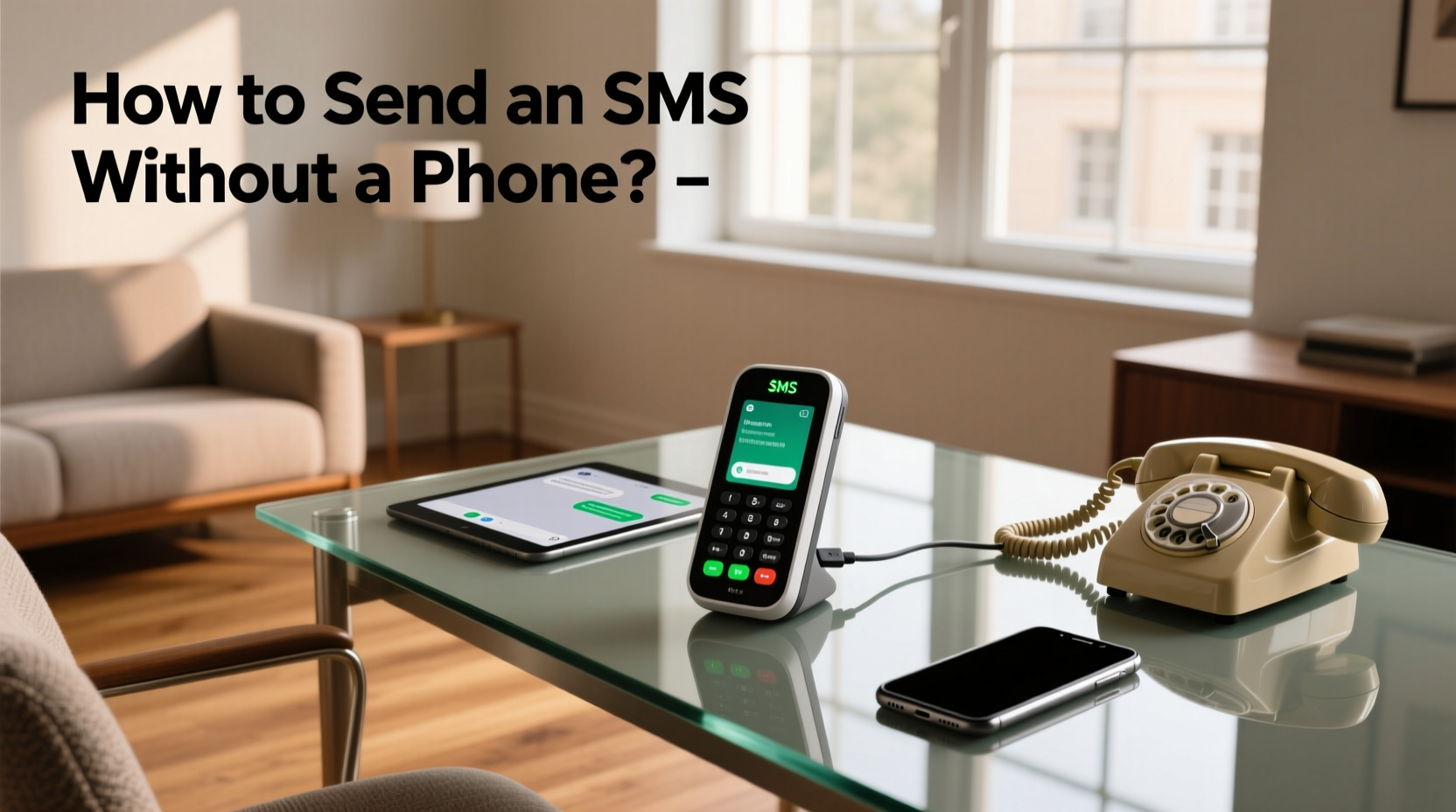 How to Choose SMS Sending Device, How to Send an SMS Without a Phone?