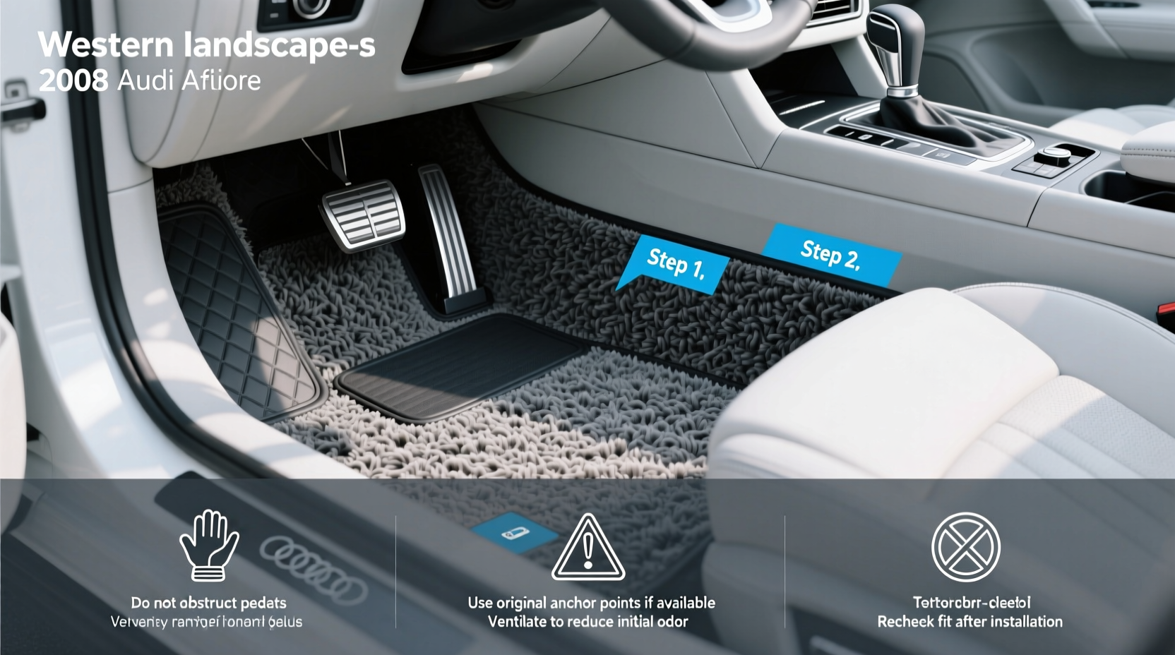 2005 Audi A6 All Weather Floor Mats Buying Guide
