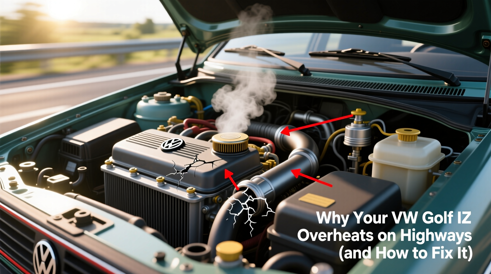 Why Your VW Golf II Overheats on Highways (and How to Fix It)