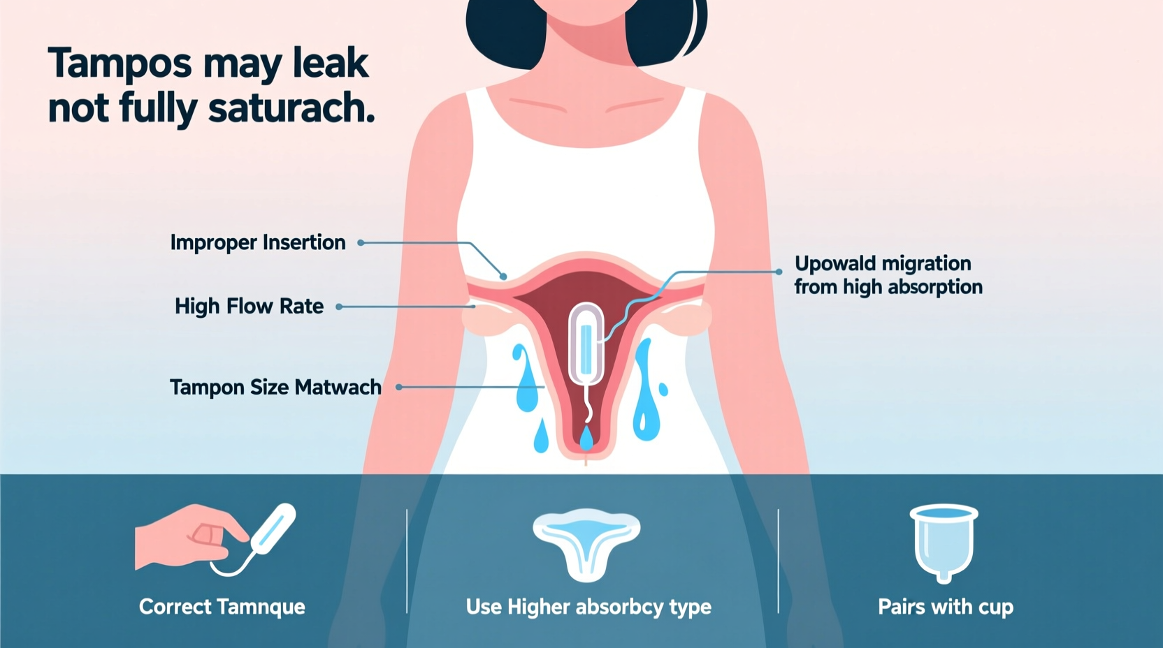 tampon leaking but not full reasons solutions explained