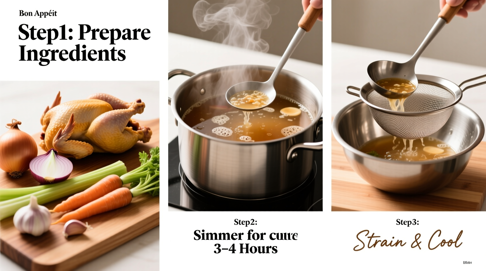 unlock rich flavor a step by step guide to making perfect chicken stock at home