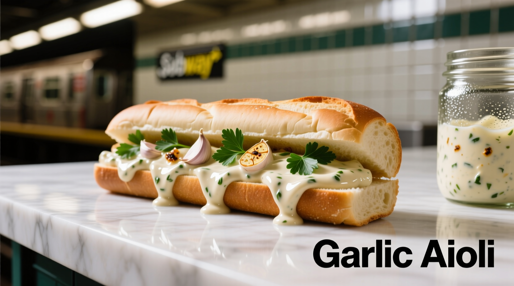 subway garlic aioli