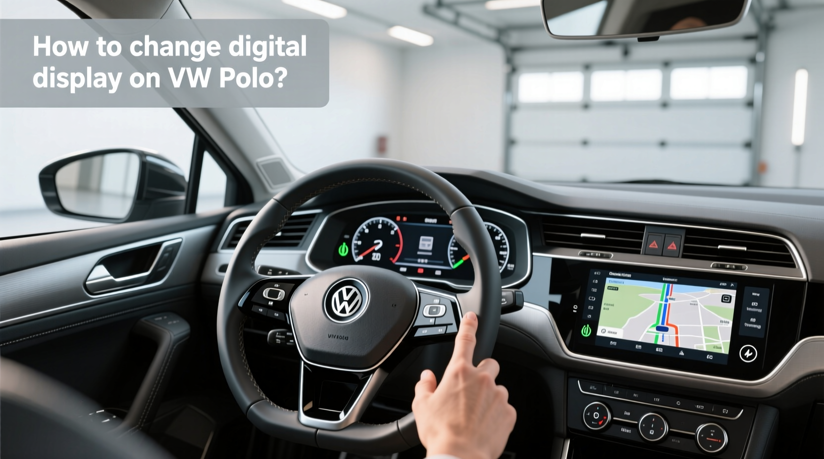 How to choose vw polo digital cockpit,How to change digital display on VW Polo?