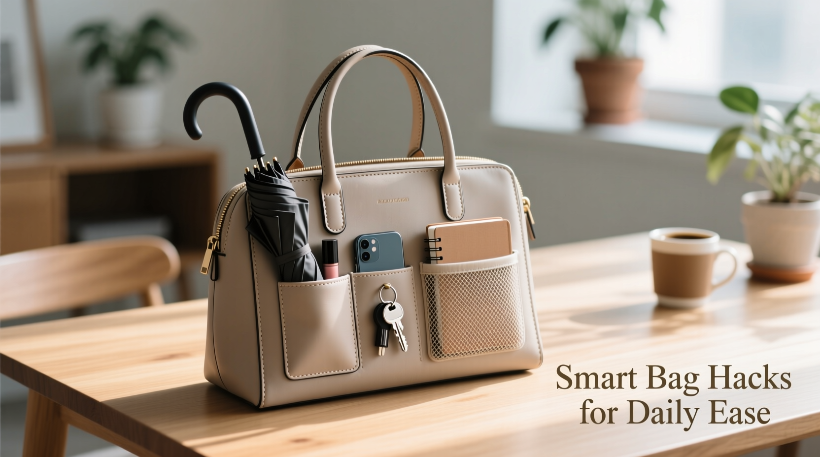 smart strategies to organize your handbag efficiently for everyday ease