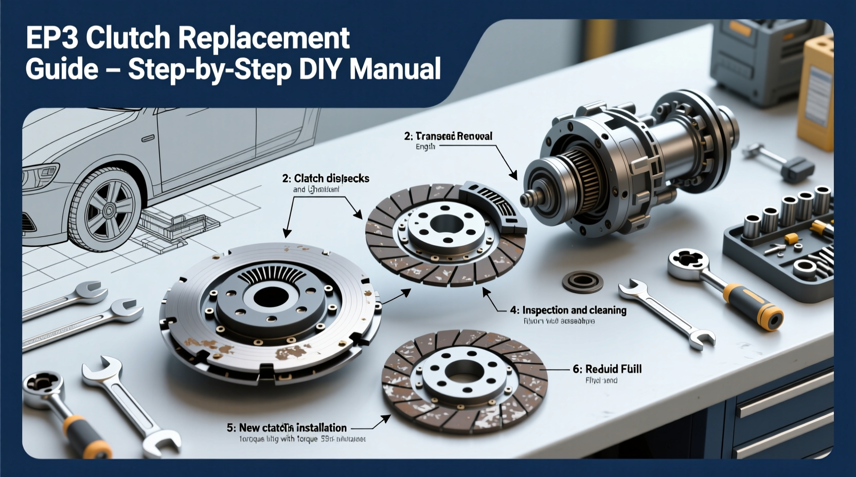 ep3 clutch replacement guide