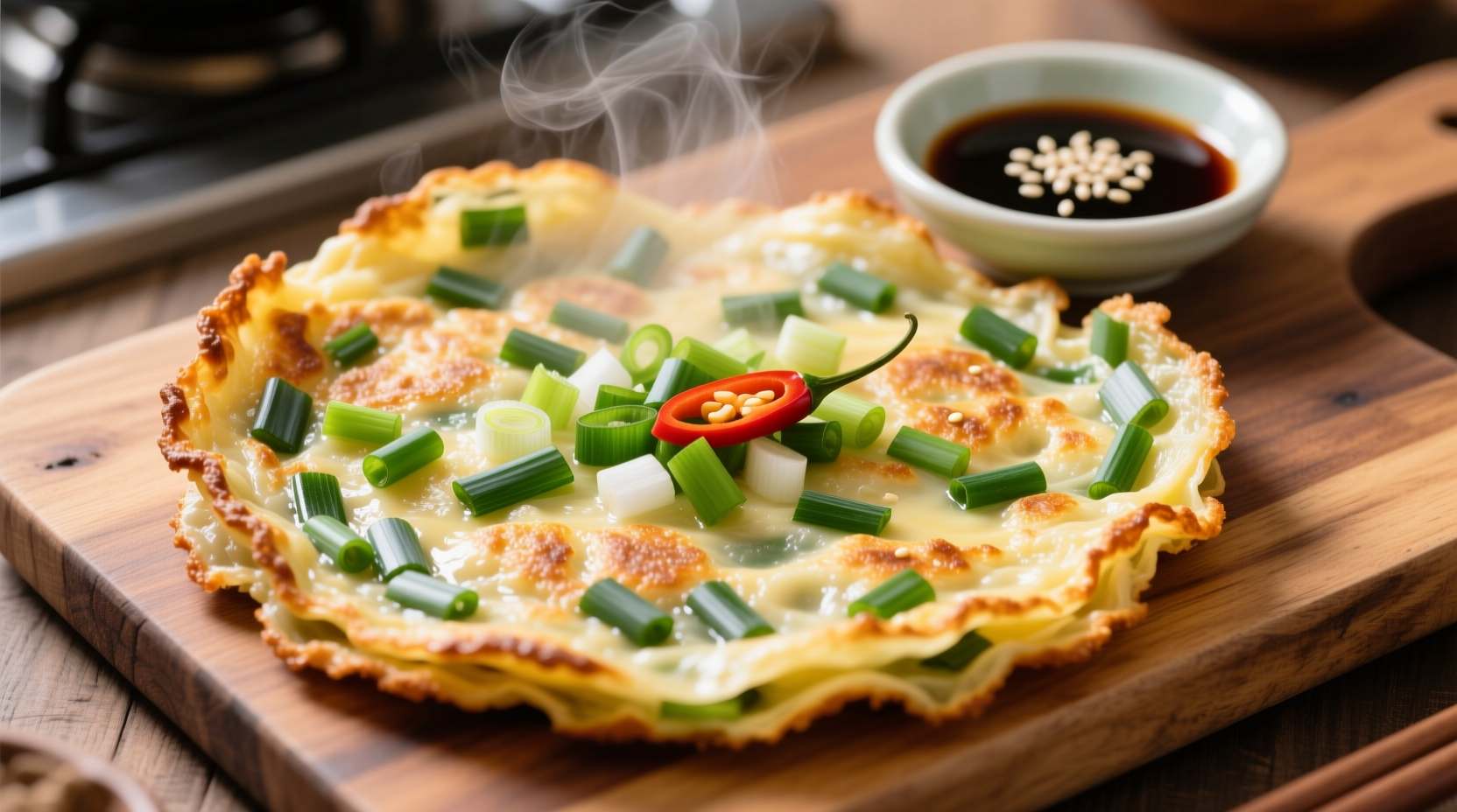 Authentic Korean Green Onion Pancake Recipe & Techniques