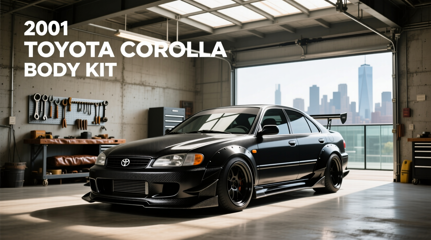 2001 toyota corolla body kit guide