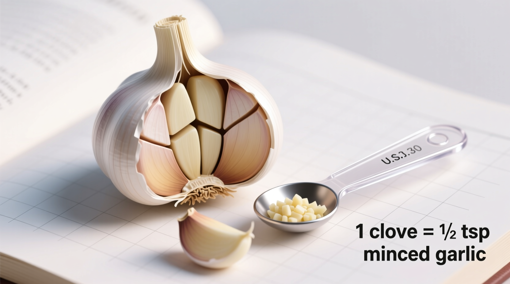 How Many Teaspoons in One Garlic Clove: Kitchen Conversion Guide