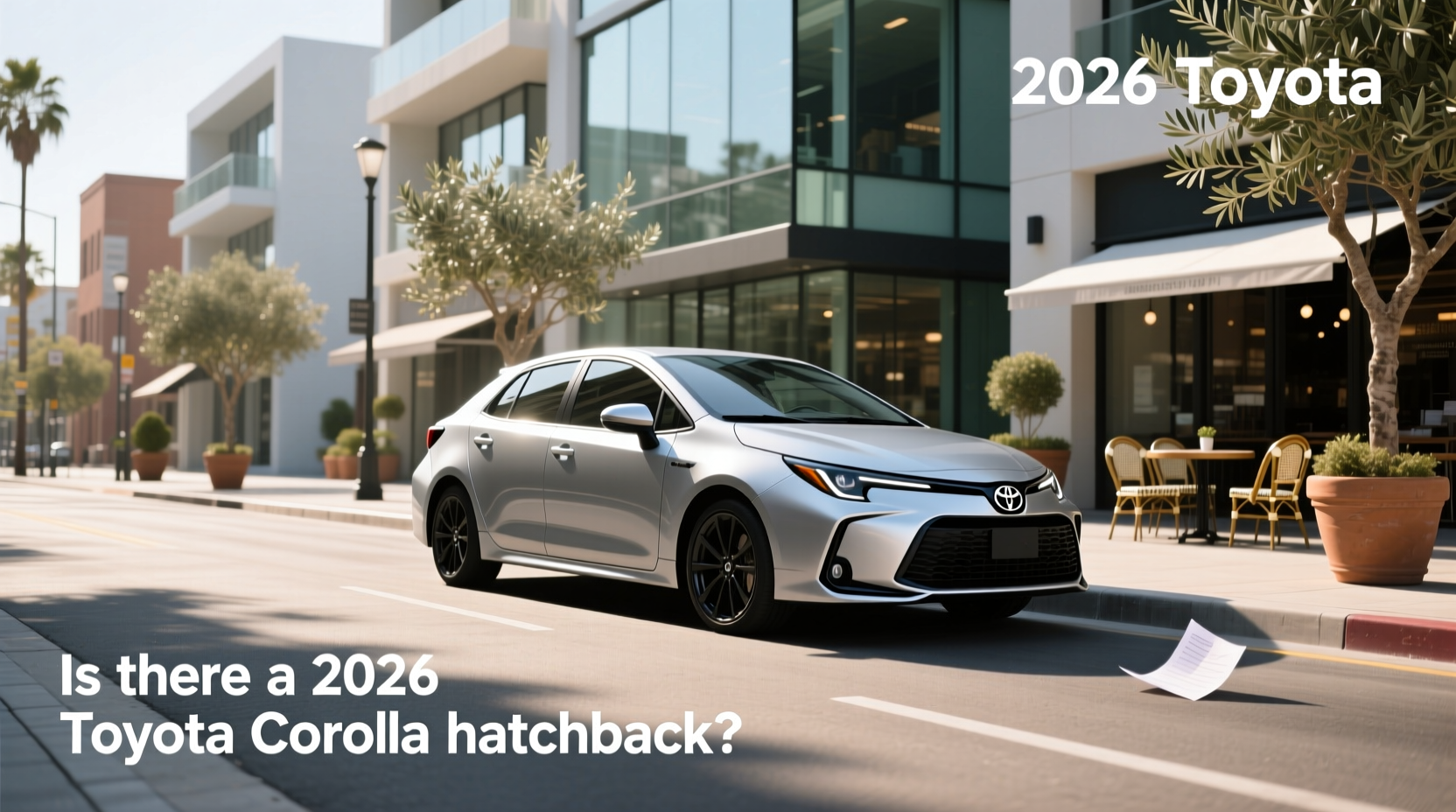 Toyota Corolla Hatchback front view