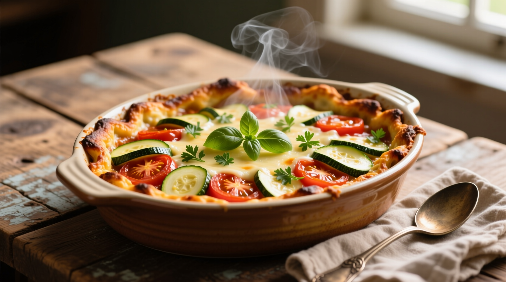 zucchini and tomato casserole