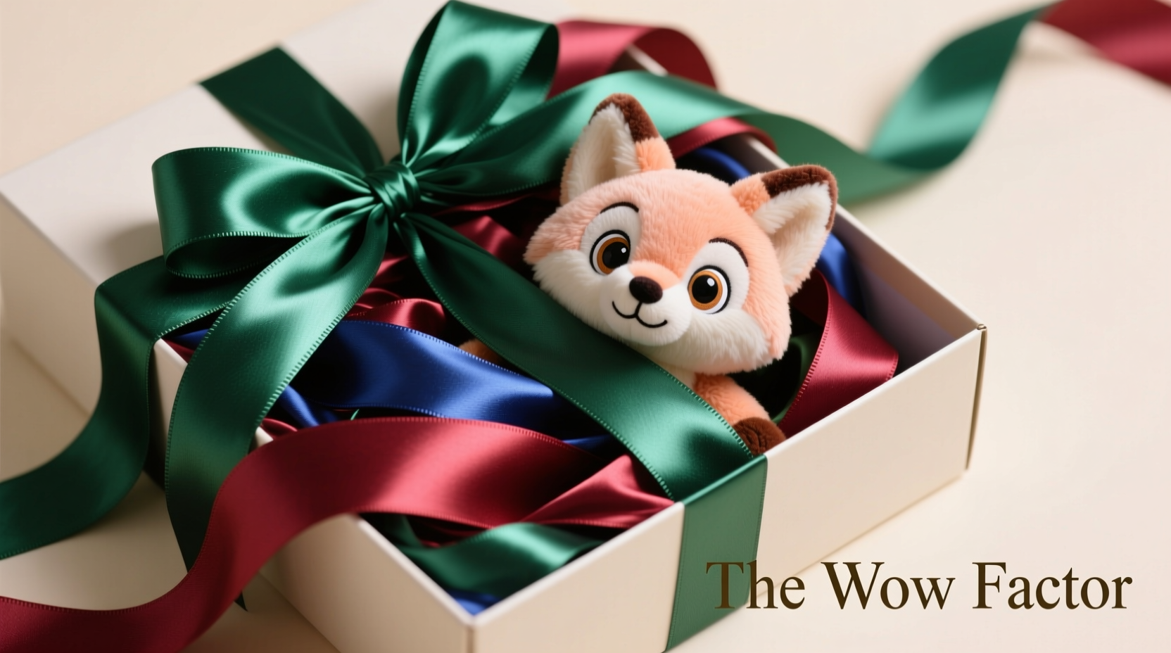 stuffed toy packaging is ribbon overkill or does it add that wow factor