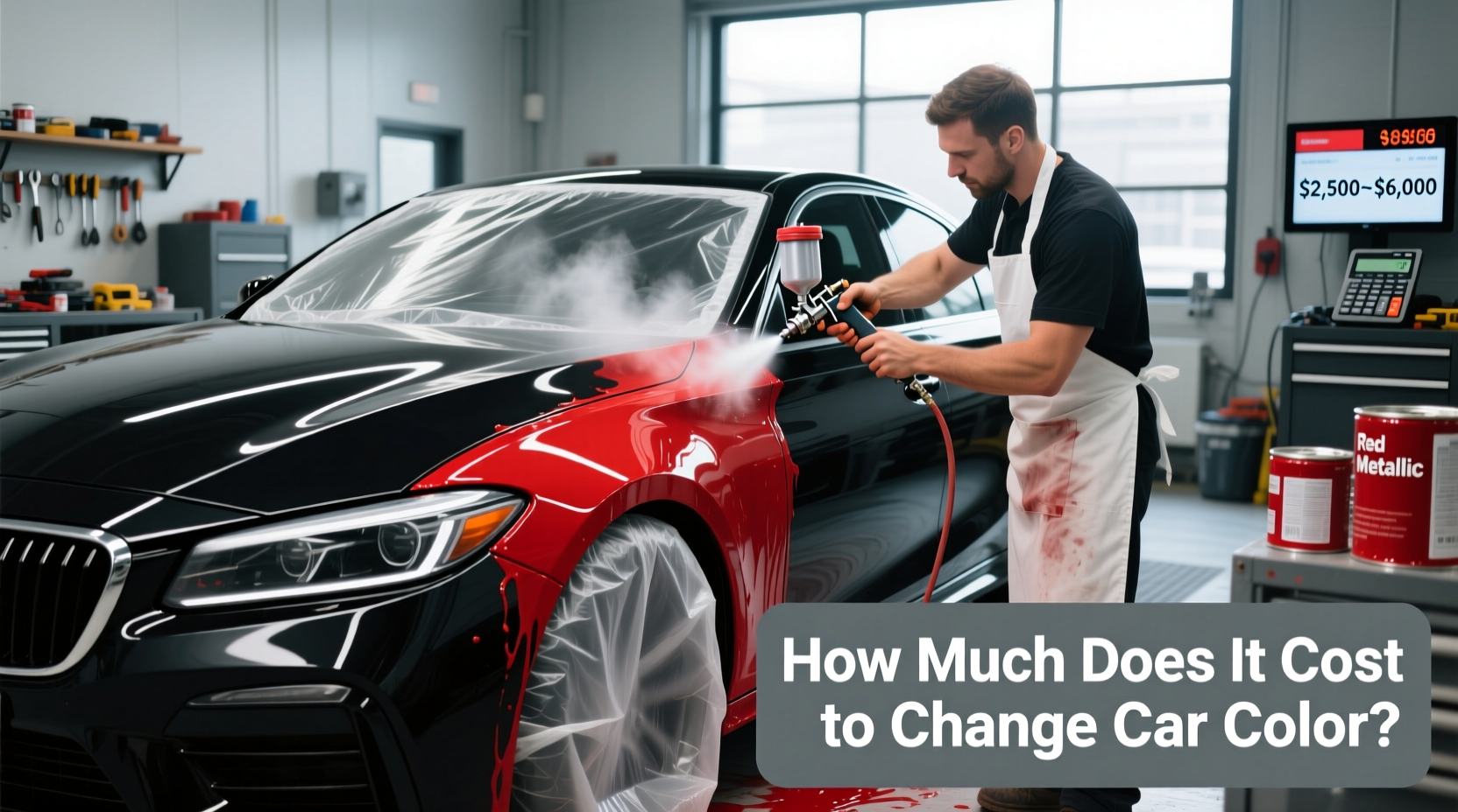 how much does it cost to change car color