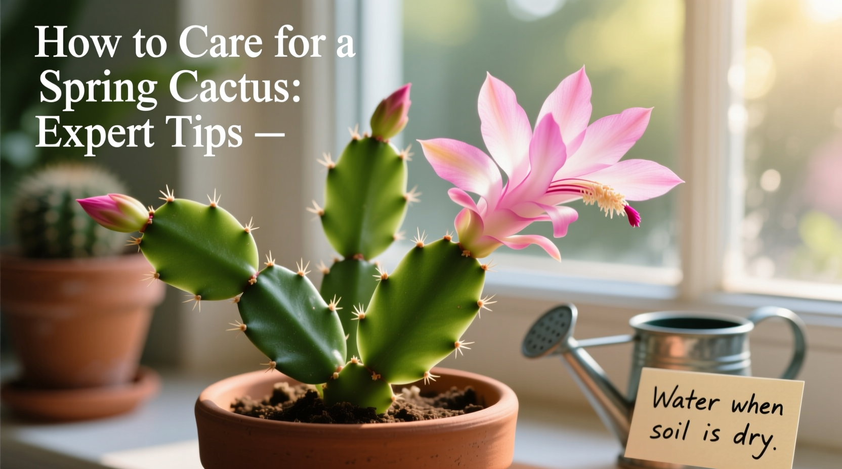 how to care for a spring cactus