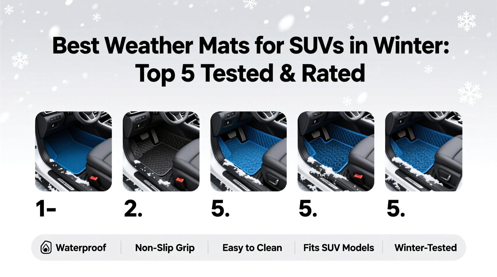 best weather mats suv winter