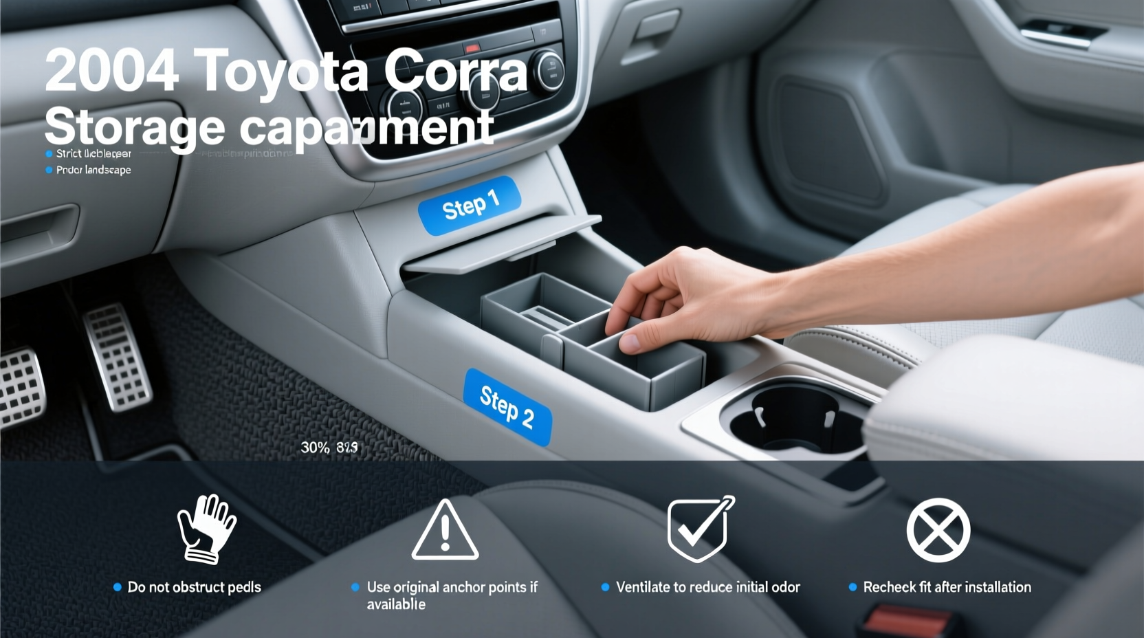 2004 Corolla Interior Storage Compartment Buying Guide