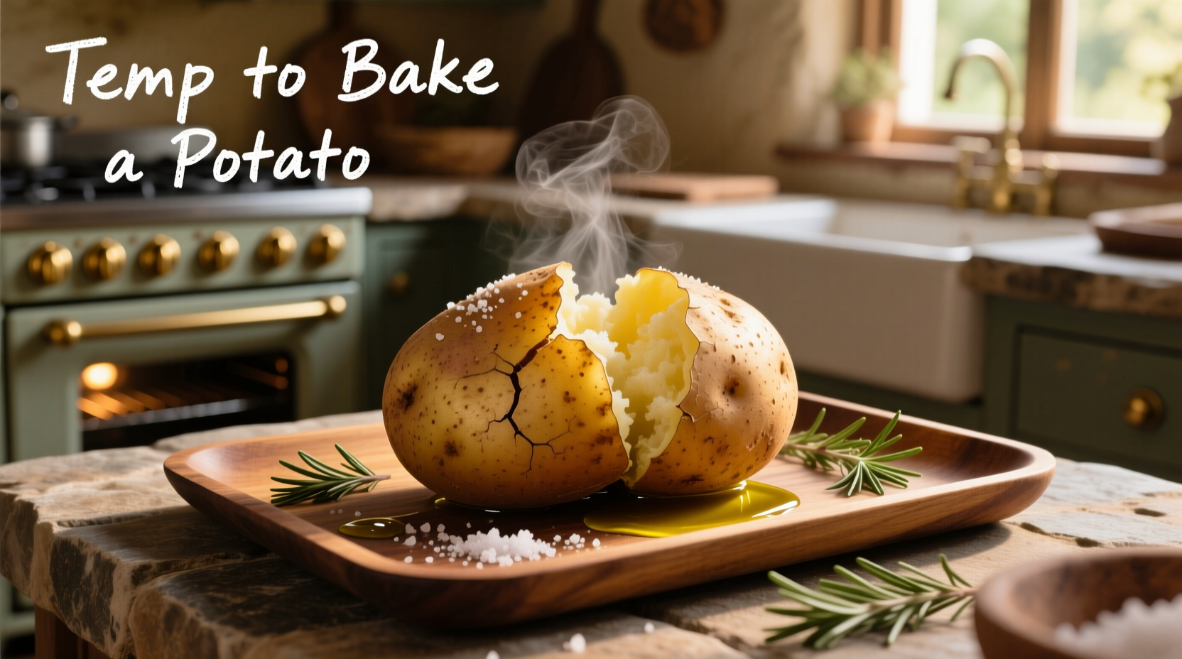 Perfect Baked Potato Temperature: 400°F is Ideal