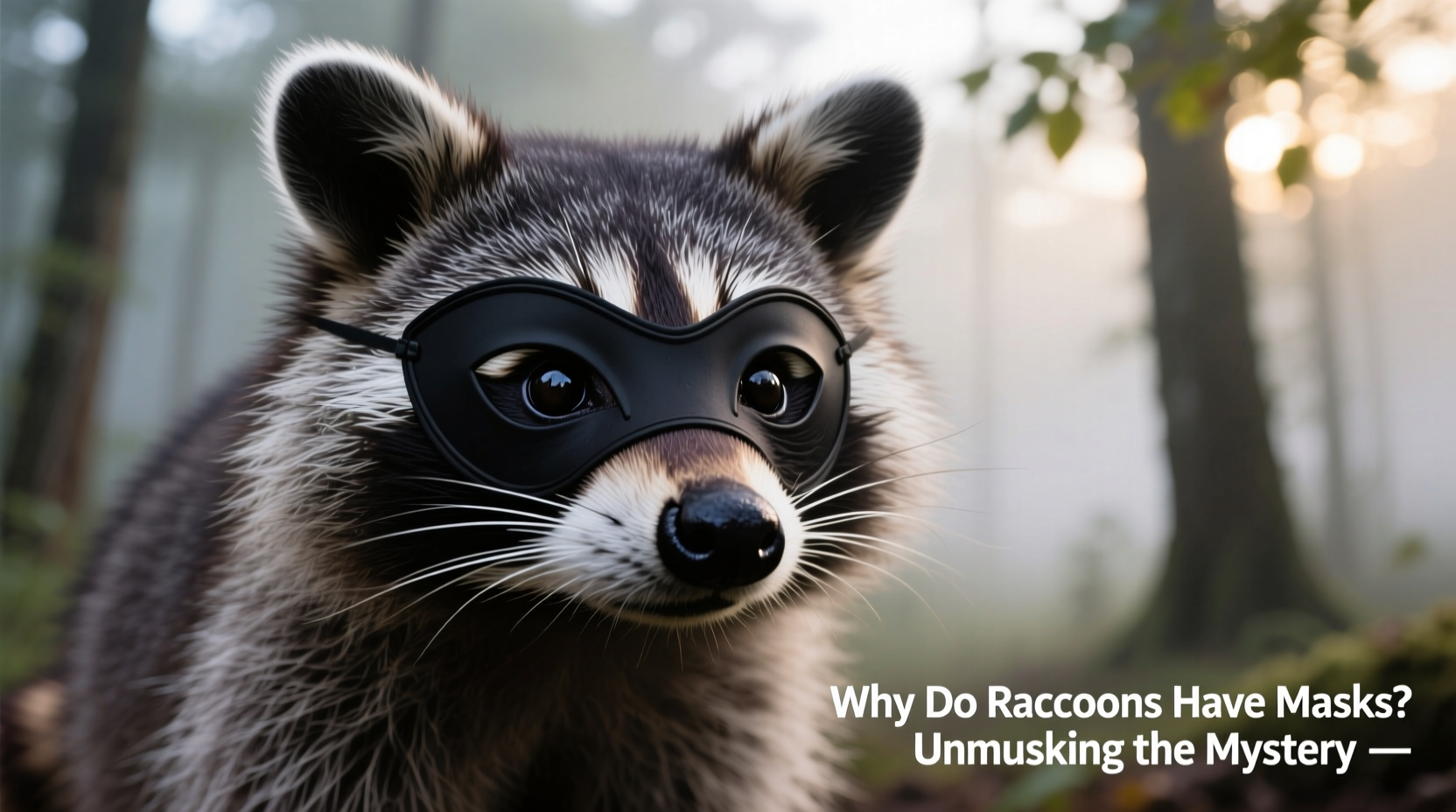 Why Do Raccoons Have Masks Unmasking The Mystery