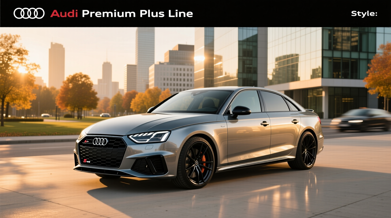 Audi A4 Premium Plus S line guide