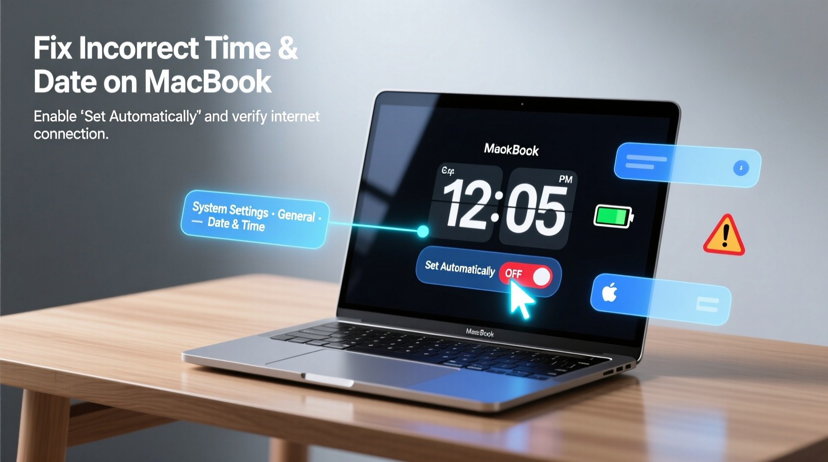 macbook clock wrong troubleshooting time and date issues
