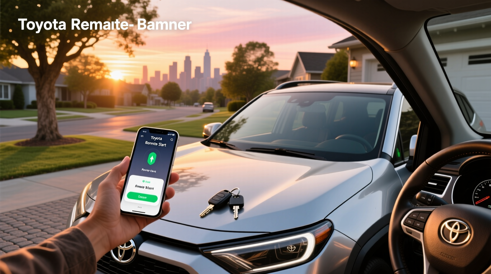 How to Use the Toyota RAV4 Remote Start App