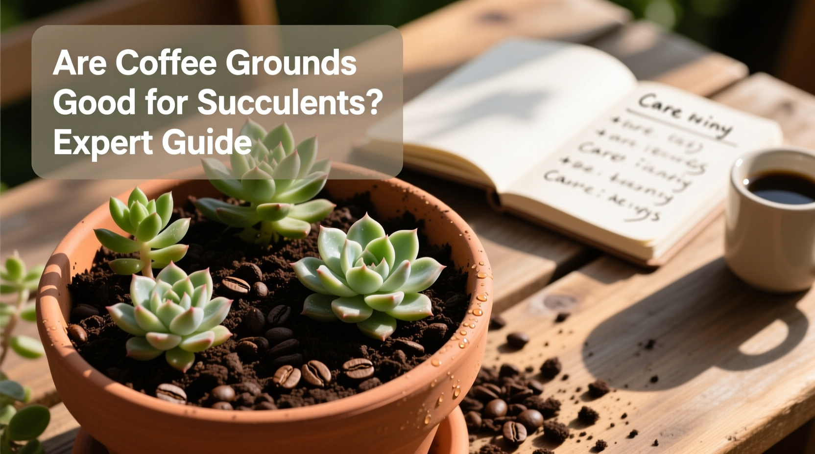 Are Coffee Grounds Good for Succulents? Expert Guide