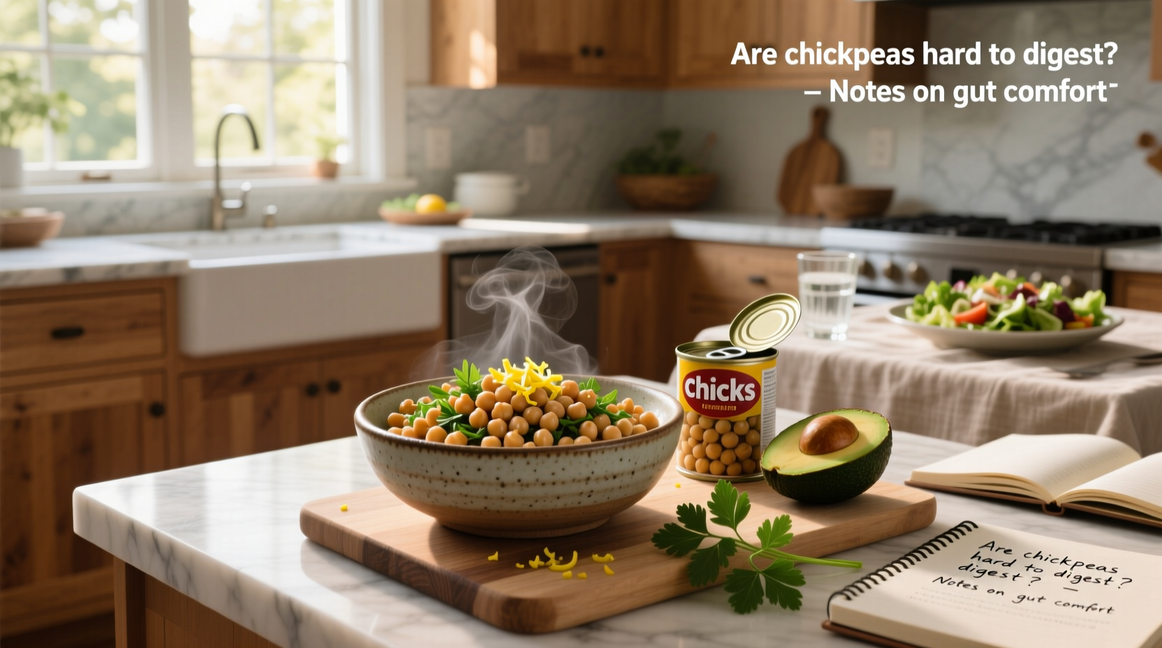 are chickpeas hard to digest