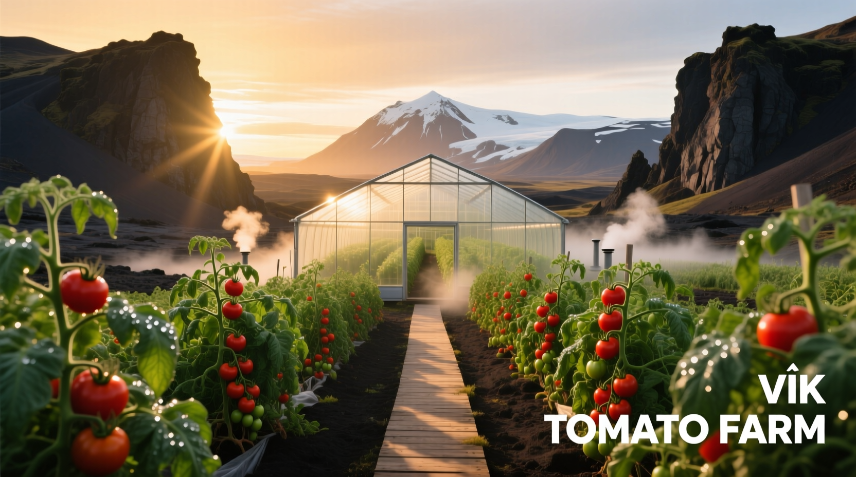 Icelandic Tomato Farming: Geothermal Greenhouse Success