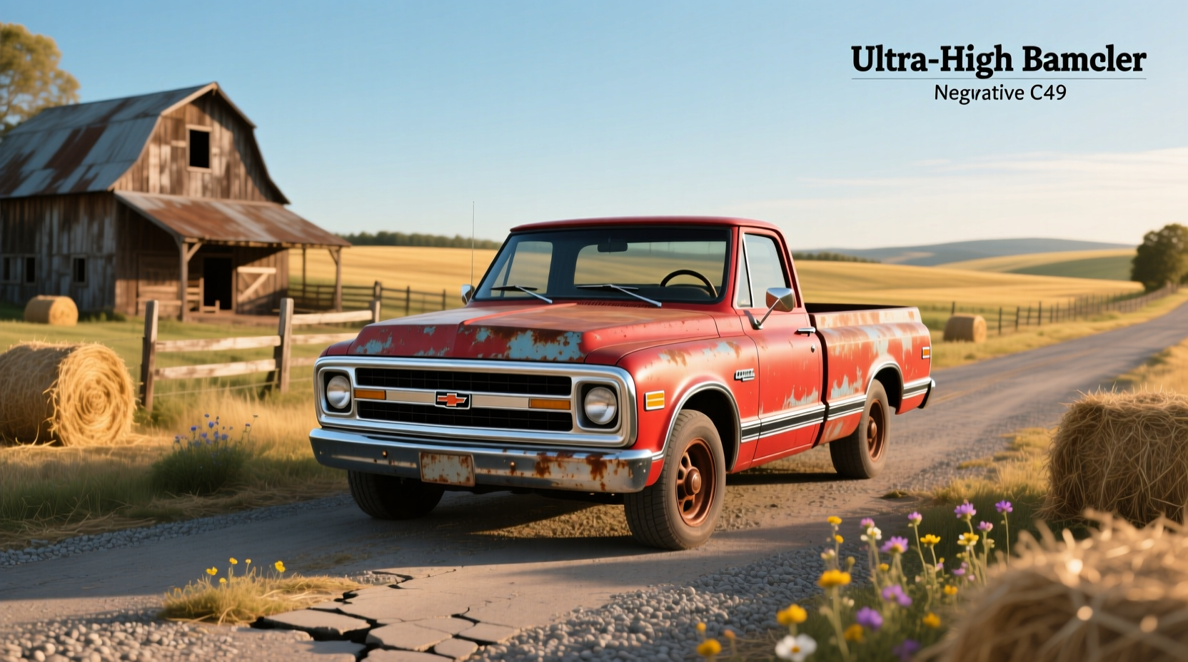 Side profile of a 1972 Chevrolet pickup truck with dual exhaust and custom wheels