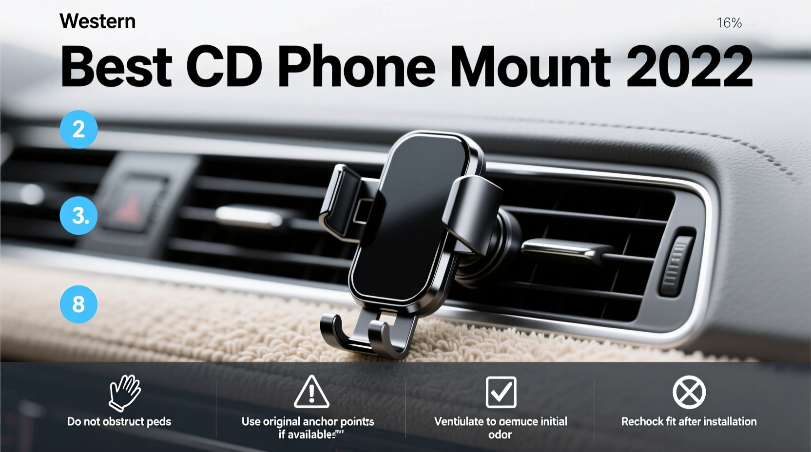 How to Choose Best CD Phone Mount 2021: Buying Guide