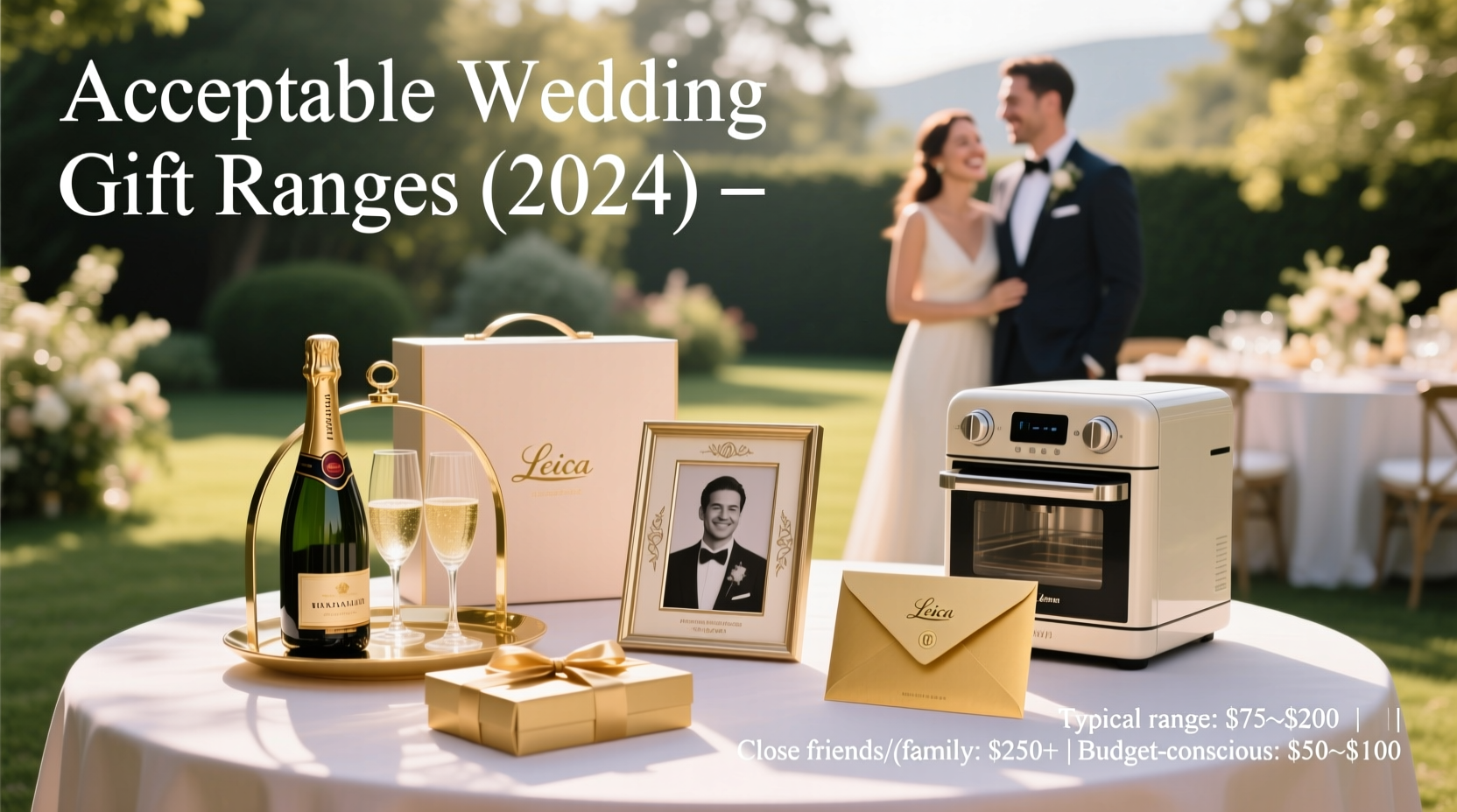 what is an acceptable amount for a wedding gift