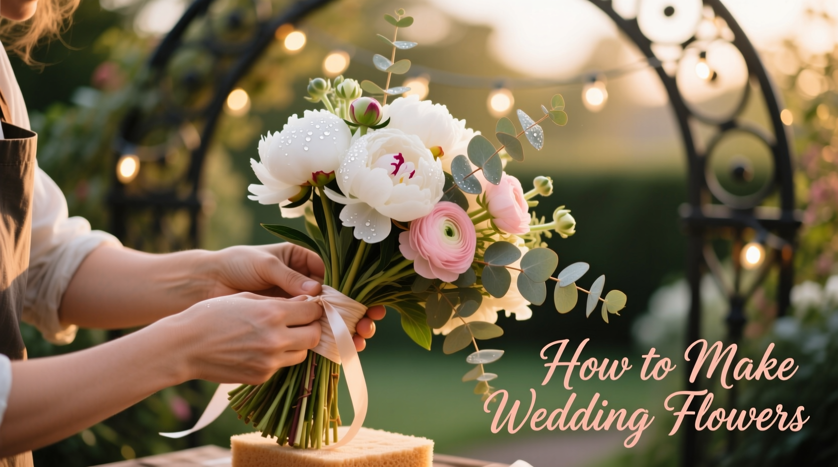 how to make wedding flowers