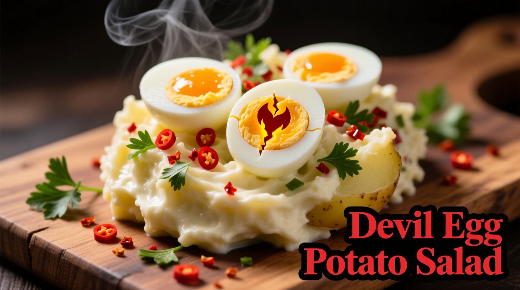 Devil Egg Potato Salad Recipe: Creamy Classic Fusion Dish