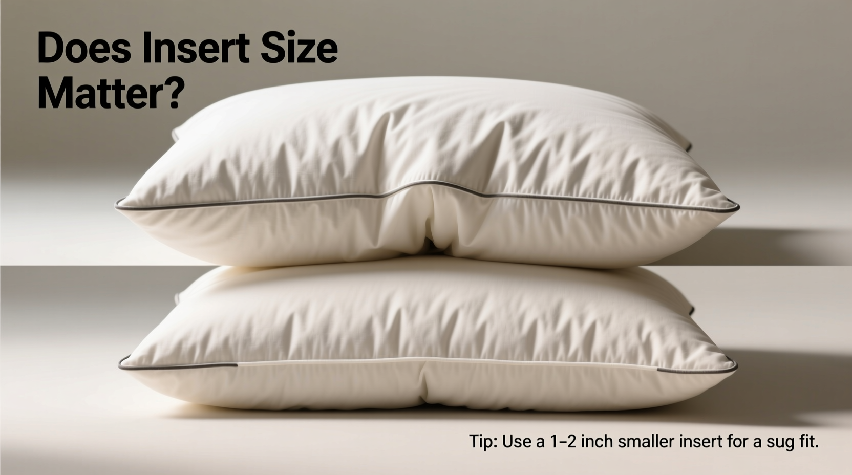 pillow cover vs insert size does it really matter if the insert is bigger 2