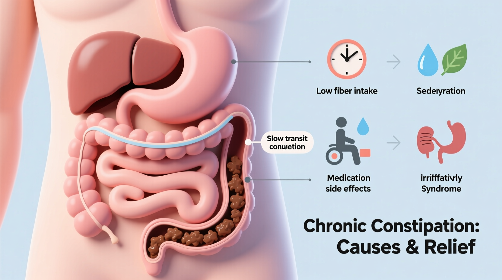 chronic constipation understanding the causes and relief