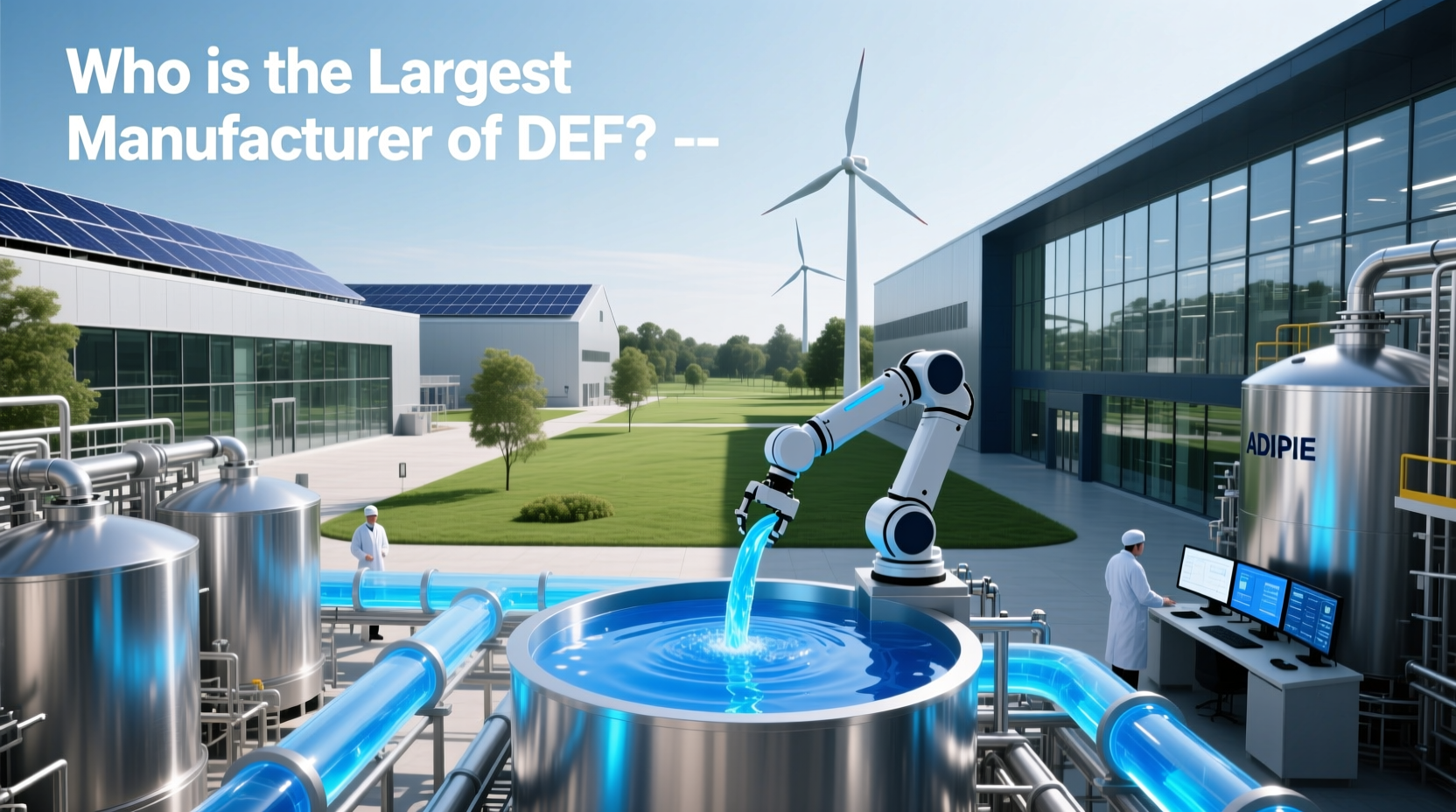 How to Choose AdBlue Manufacturers: Who Is the Largest DEF Producer?